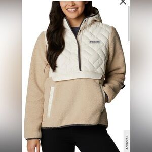 NWT Columbia Sweet View Hooded Fleece Long-Sleeve Pullover